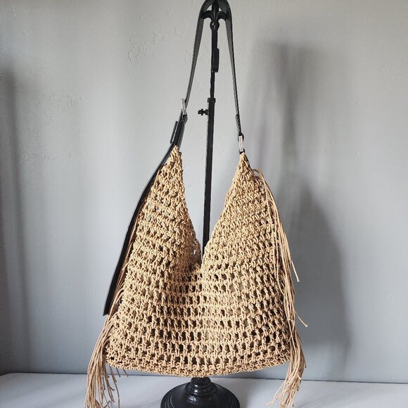 All Saints Large Crochet Bag "LIKE NEW" - Picture 3 of 16